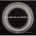 Juntas de espiral con juntas de PTFE 316L / 304 (SUNWELL)